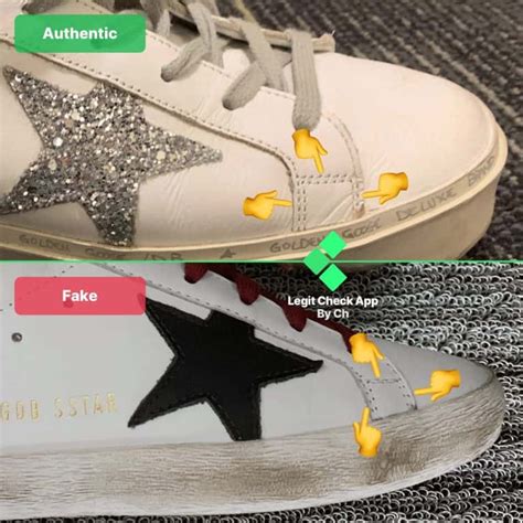 buy fake golden goose shoes|authentic golden goose stitching.